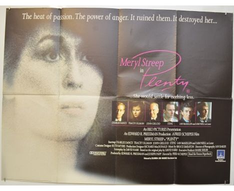 10 Quad Movie Posters, Plenty, Poetic Justice, Portraits Chinois, The Portrait Of A Lady, Prague, Presumed Innocent, Pret-A-P