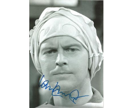 Dads Army 12x8 signed B/W photo of the actor Ian Lavender. Arthur Ian Lavender (born 16 February 1946) is an English stage, f
