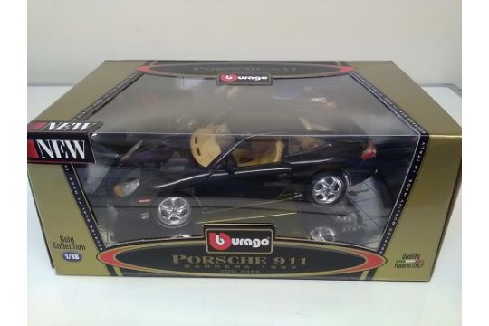 burago porsche 911 carrera 1997