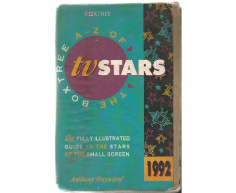 TV Stars Collection. Boxtree fully illustrated guide to the stars 1992 book complete with over 420 signatures that lists like