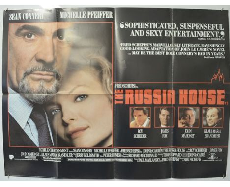 10 Quad Movie Posters, Russia House, S. F. W., Safe, The Saint Of Fort Washington, Sammy And Rosie Get Laid, Salaam Bombay, S