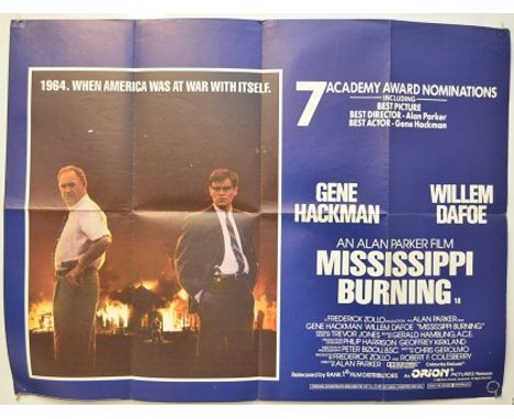 10 Quad Movie Posters, The Mission, Mississippi Burning, Mississippi Masala, Mo' Better Blues, Moll Flanders, Mon Homme, Mon 