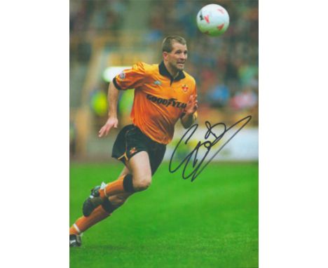 Football Steve Bull signed Wolverhampton Wanderers 12x8 inch colour photo. Good condition. All autographs are genuine hand si