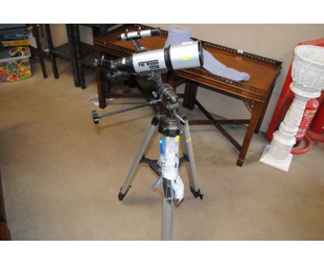 A Far Vision telescope on tripod