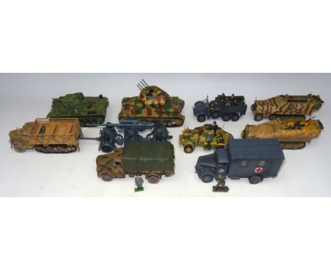 1/32 scale WWII Collector Vehicles 21st Century Toys and Unimax Forces of Valour German WWII 1/32 scaleVehicles, Tanks and 88