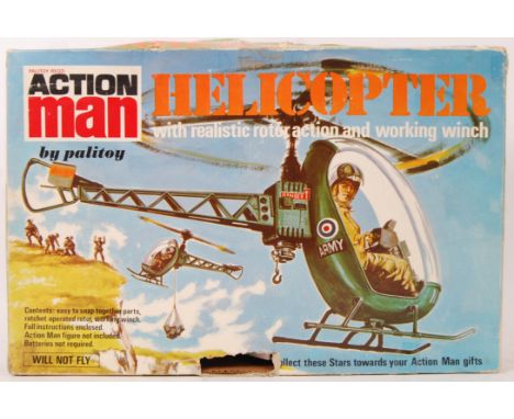 An original vintage 1970's Palitoy Action Man Helicopter. &nbsp;Appears complete &amp; within original box.&nbsp;