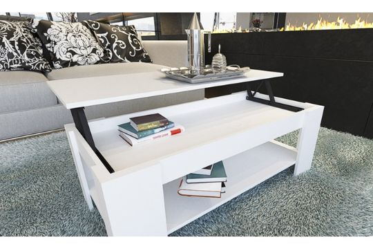 Gfw Lift Up Coffee Table White