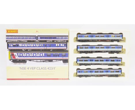 Hornby model railways OO gauge train pack R2947 NSE 4 VEP Class 423/1, boxed&nbsp;