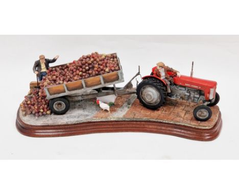 Border Fine Arts limited edition model&nbsp;'Tipping Turnips', no.690/950, sculptured by Ray Ayres, with certificate of authe