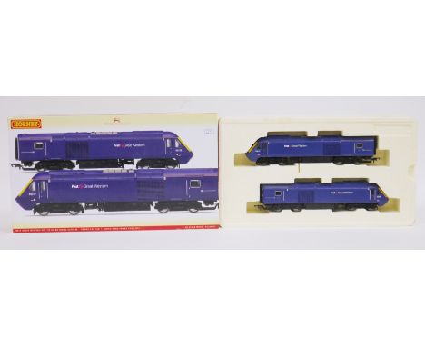 Hornby model railways OO gauge train pack, R2812X First Great Western Class 43 HST decoder fitted, boxed