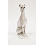 Rosenthal porcelain model of a greyhound, designed by Theodor Kärner, circa 1921, printed and