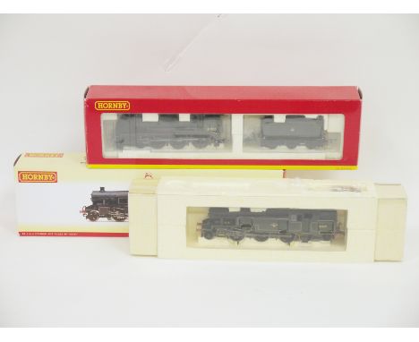 Two Hornby model railways OO gauge locomotives, R2637X BR Stainer 4MT 2-6-4T class 4P ' 42437 ' weathered edition (decoder fi