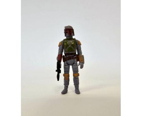 Vintage Star Wars Boba Fett Action Figure, with Imperial blaster @ CPG 1979 Hong Kong