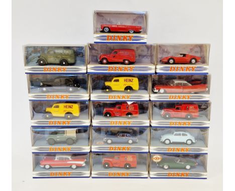 Collection of 16 boxed Matchbox 'The Dinky Collection' diecast vehicles, model nos. DY8, DY9, DY8, DY4, DY15, DY8, DY1, DY24,
