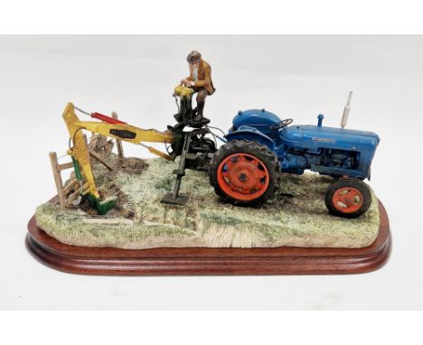 Border Fine Arts limited edition model&nbsp;'A Day's Works Ditching', no.1240/2003, sculptured by Ray Ayres, with certificate