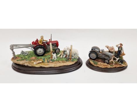 Country Artists limited edition model&nbsp;'Securing the Field', no.115/850, sculptured by Keith Sherwin, with certificate of