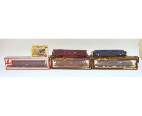 Two Boxed Mainline Railways 00 gauge locomotives to include 37051 loco Diesel and No.37-073 Type 4 B-B diesel hydraulic locom