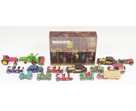 Quantity of Lesney Matchbox Models of Yesterday and quantity of Lesney Models of Yesteryear to include 1911 Daimler no. Y13, 