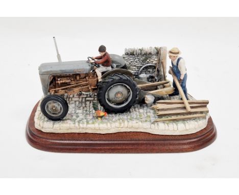 Border Fine Arts model&nbsp;'Golden Memories', Classic Society exclusive available to Society members from 1st January 2003 t