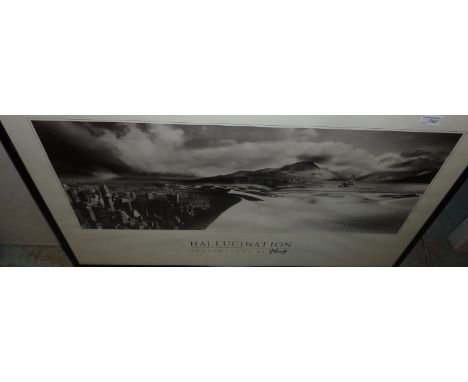 Framed photographic print entitled 'Hallucination Photography By Hag'