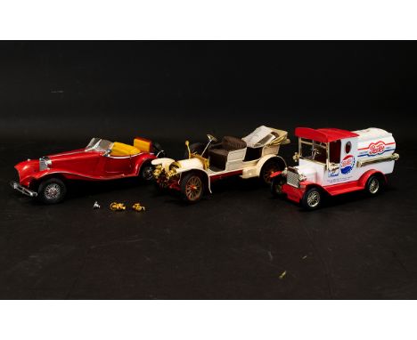 Die Cast Model Car Interest - Franklin Mint To Include A Franklin Mint 1935 Mercedes Benz 500K Special Roadster, A Franklin M