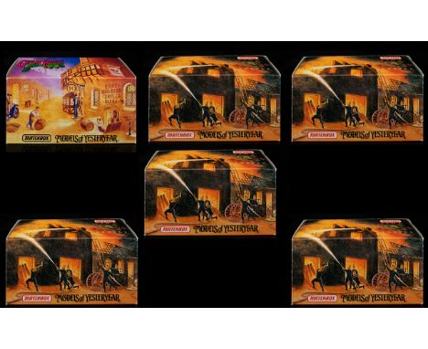 Diecast Model Car Interest - Matchbox Fire Engine Series. Six In Total. Comprising, 1922 Bedford Tanker, 1932 Mercedes-Benz L
