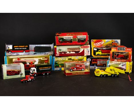 Diecast Model Car Interest Comprising Matchbox K-4 Leyland Tipper Truck, King Size Matchbox K-17, Models Of Yesteryear Y-27 1
