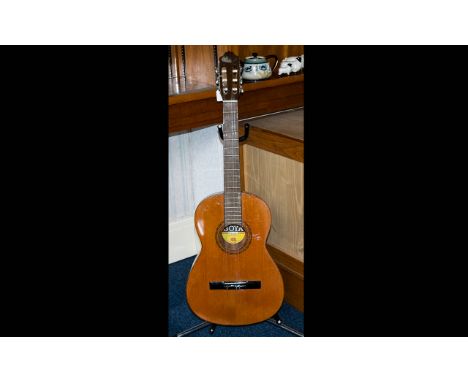 Goya Acoustic Guitar - Goya Model 4 Classical Spanish Acoustic Guitar. Comes With Stand.