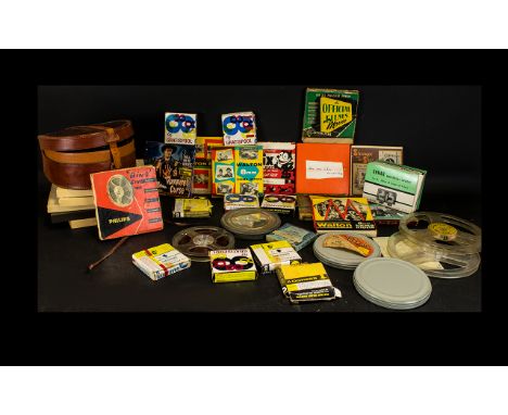 A Nice Collection Of 8MM Movies To Incude A Walton Home Movie, Felix The Cat Adventures, Stranger On The Shore Twin Track Mon