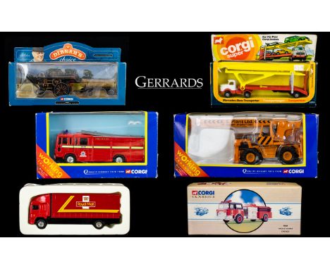 Corgi Collection of Diecast Metal Models - All with Boxes, Some with Certificates. All Models 1st Quality and Mint Condition 