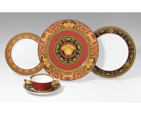 Rosenthal Versace Le Grand Divertissement 2 x Suppenteller 22 cm ***NEUWARE*** Rosenthal Versace Le Grand Divertissement 2 x Suppenteller 22 cm ***NEUWARE***