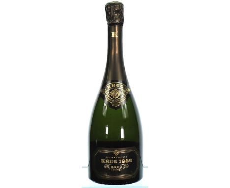 1988 Krug, Vintage Brut Presentation box 1x75cl  From a private collector, stored professionally.