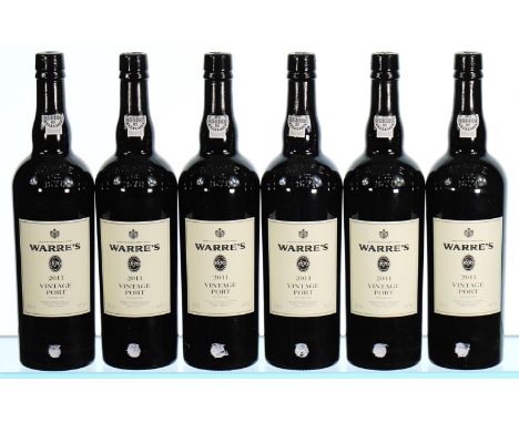 ß&nbsp2011 Warre's, Vintage Port OWC 6x75cl IN BOND  Bottled in 2013