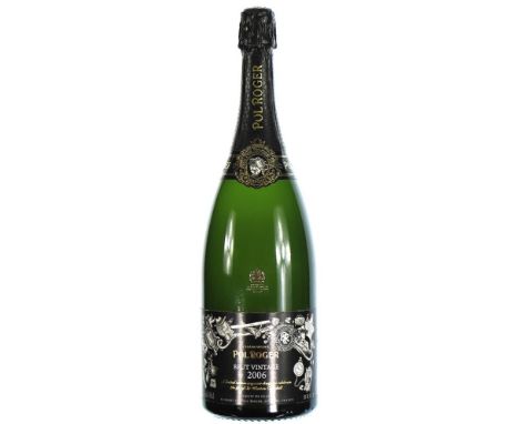 2006 Pol Roger, Brut Vintage Presented in original gift box 1x150clA limited edition magnum designed to celebrate the life of