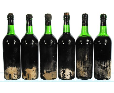 1963 Warre's, Vintage Port  6x75cl  Mixed levels, missing labels, damaged capsules. Vintage verified from cork.   
