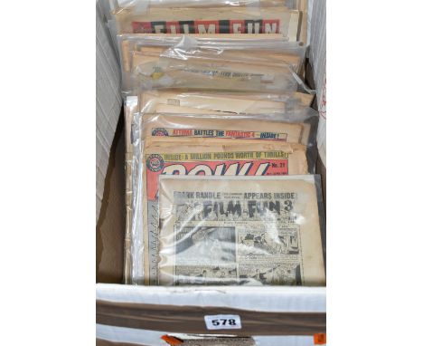 A LARGE COLLECTION OF BRITISH COMIC BOOKS COVERING THE 1940s TO 1970s, to include approximately fifty British comics comprisi