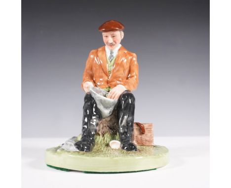 A Royal Doulton Classics porcelain figurine titled Fisherman, model number HN 4511. Designed by Martyn C. R. Alcock and issue