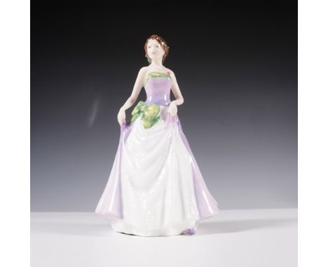 This Royal Doulton figurine, titled Jessica, was designated as the Figure of the Year for 1997. Modeled by Nada Pedley, it fe