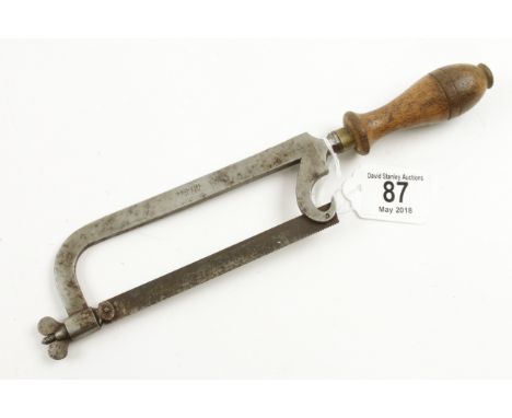 A small Lancashire pattern hacksaw by MELHUISH G+