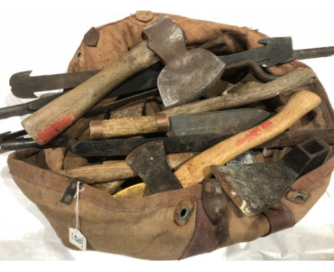 A quantity of slaters rips, side axe and other axes G