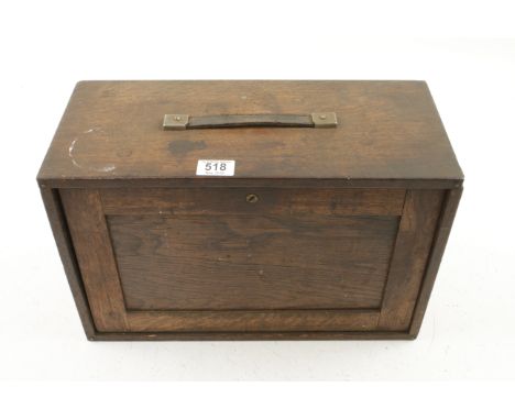 An engineers four drawer chest with tools G 