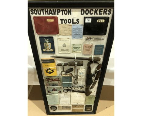 A display of Southampton Doctors tools 