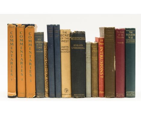 NO RESERVE Mysticism.- Nicoll (Maurice) Psychological Commentaries on the Teaching of Gurdjieff &amp; Ouspensky, 5 vol., 1955
