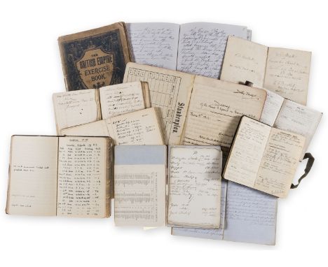 Kent.- [Ridout (Evelyn Mary, daughter of Rev. George Ridout, 1820-1908, rector of Sandhurst, Kent, 1862-1921)] Diary, autogra
