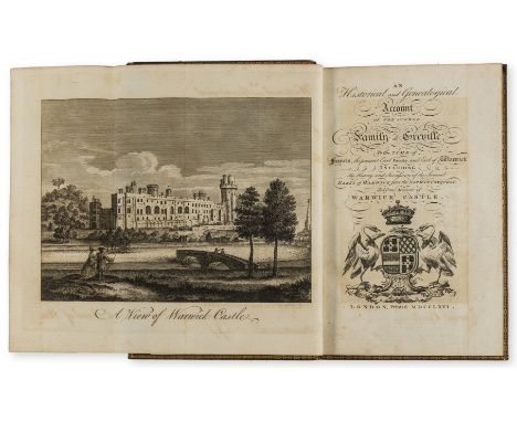 [Edmondson (Joseph)] An Historical and Genealogical Account of the Noble Family of Greville...and some Account of Warwick Cas