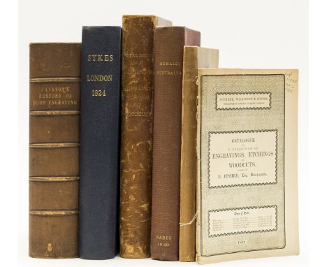 Sale Catalogue.- Sykes (Sir Mark Masterman) Catalogue (A) of the Highly Valuable Collection of Prints ... , 4 parts in 1 vol.