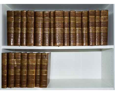 Shaw (George) General Zoology or Systematic Natural History, 12 vol. only (of 14) in 22, lacking index vols., engraved vignet