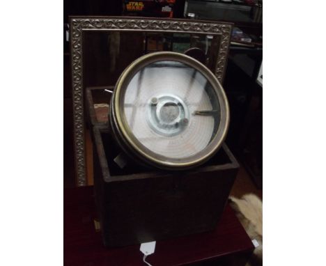 Boxed pigeon clock 