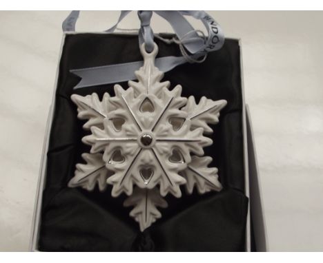 Pandora ceramic Christmas tree decoration boxed. 
