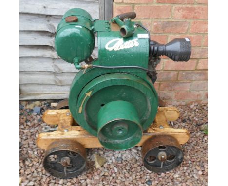 Petter hand crank air cooled petrol engine